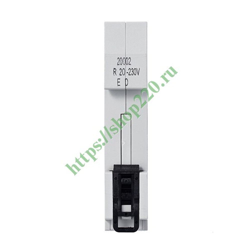 Контактор ESB20-20N-06 модульный (20А АС-1, 2НО), катушка 230В AC/DC 1 модуль 1SBE121111R0620