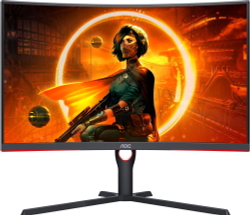 Монитор 31,5" AOC CQ32G3SU Curved 1000R Black/Red