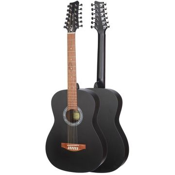 Акустическая гитара 12-струнная MiLena-Music ML-F3-BK-12Str