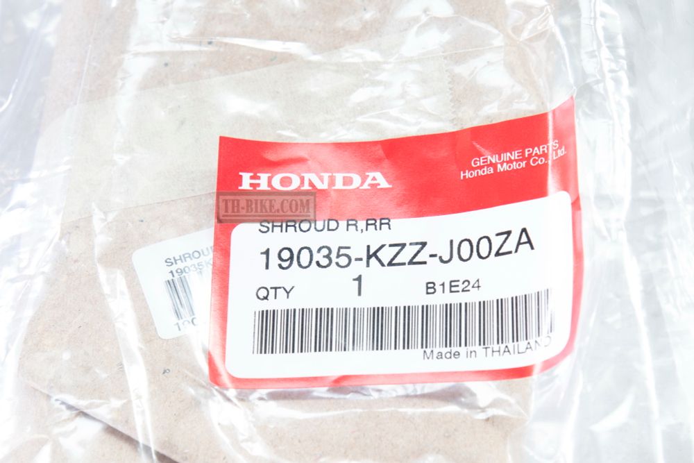 19035-KZZ-J00ZA. SHROUD, R. RR. *NH1* . Fairing Honda CRF250-300Rally 2017-2025