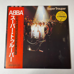 Винтажная виниловая пластинка LP ABBA АББА Super Trouper (Japan 1980) (Obi, Стикер) Happy New Year