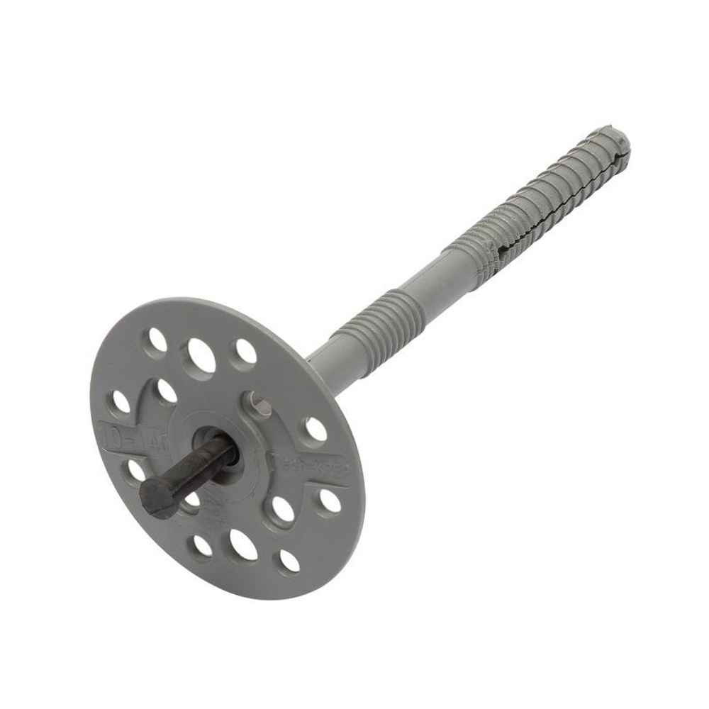 Дюбель для теплоизоляции 10х140 мм IZO с пластиковым гвоздем Tech-Krep