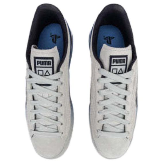 ПУМА- это кроссовки для скейтбординга Низки Серо-голубые Мужские