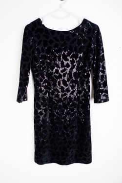 Платье с пайетками для вечеринки, визуально на 42 размер