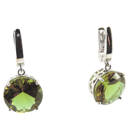 Серьги "Лариса" султанит