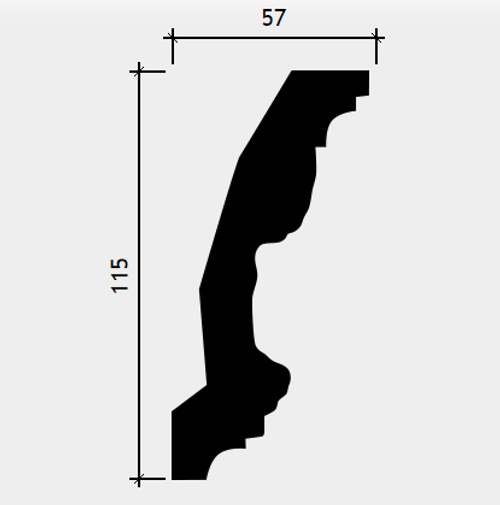КАРНИЗ 1.50.124 ЕВРОПЛАСТ