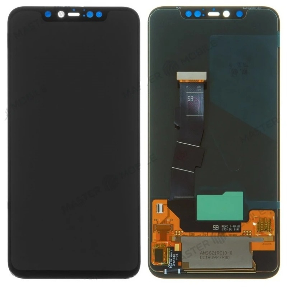Дисплей для Xiaomi Mi 8 Pro с тачскрином Черный - Oled
