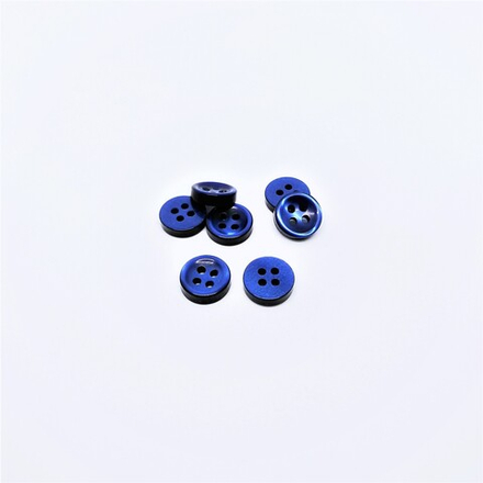 Пуговицы №628, 11мм, цв.синий (CB M-127)