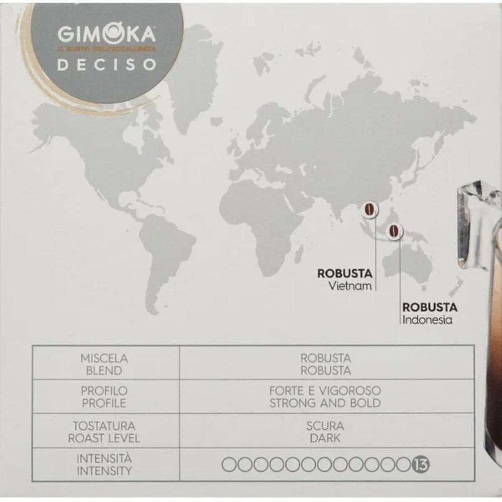 Кофе в капсулах Dolce Gusto Gimoka Deciso 96 шт