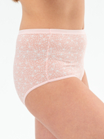 Трусы женские слипы. Набор из 4-х штук розовый-розовый-молоко-серый