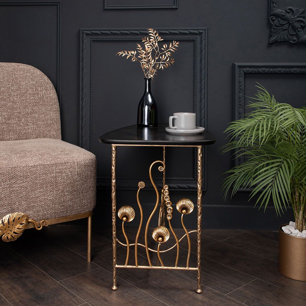 Столик декоративный Блюм - 2 Бронза