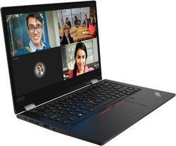 Ноутбук Lenovo ThinkPad L13 Yoga G2 20VK000YRT Core i5 1135G7, 16384 Mb, 13.3; Full HD 1920x1080, 512 Gb SSD, Intel Iris Xe Graphics, Windows 10 Professional, черный