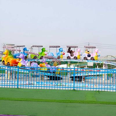 Страшные американские горки «Солнечный патруль», 9 кабин 18 мест, 16×8×2 м