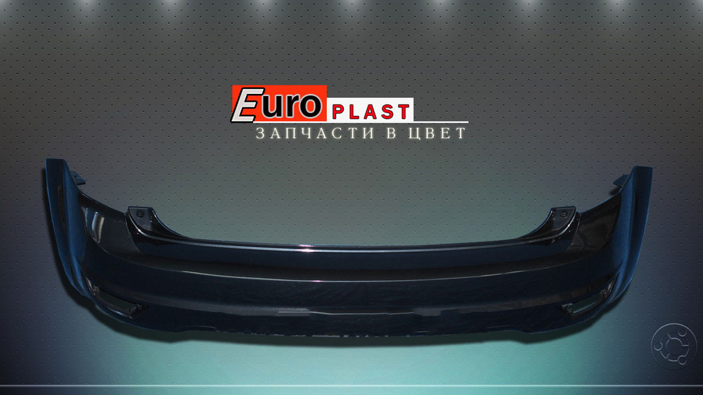 Задний бампер хэтчбек для Ford Focus 2 2007-2009 черный