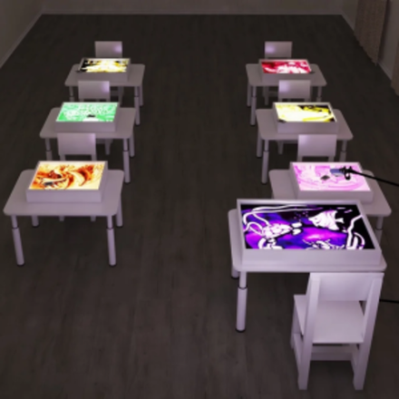 Столы и планшеты для рисования песком