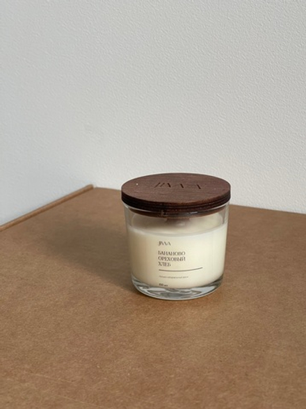 Свеча натуральная ароматическая JIWA 100 мл - Бананово-ореховый хлеб