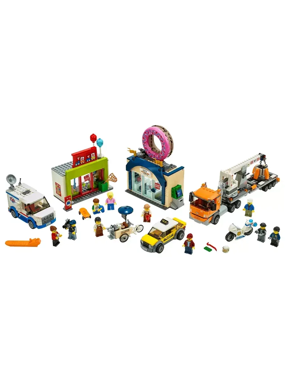 Конструктор Сити - "Открытие магазина пончиков"