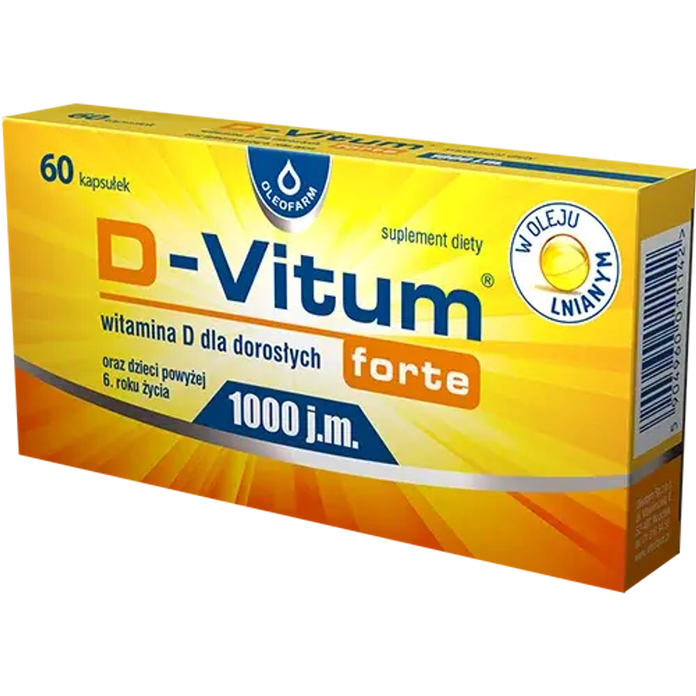 D-Vitum Forte 1000 - 60 капсул