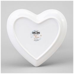 ТАРЕЛКА LEFARD "СНЕЖНАЯ КОРОЛЕВА" В ФОРМЕ СЕРДЦА 15*2 СМ (КОР=72ШТ.)