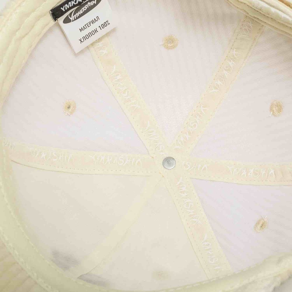 Купить Кепка Ymkashix Velvet Face Flower белая Кепка Ymkashix Velvet Face Flower белая