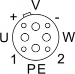 NEBM-M40G8-E-15-Q10N-LE8-1 Кабель электродвигателя