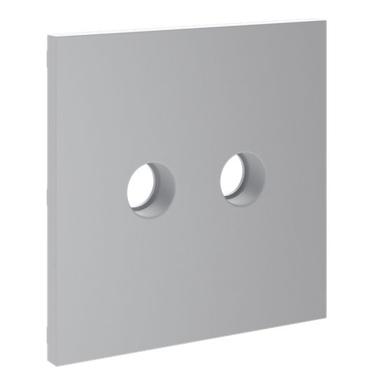 Накладка для розетки телевизионной оконечной TV+SAT, S70 (серый)