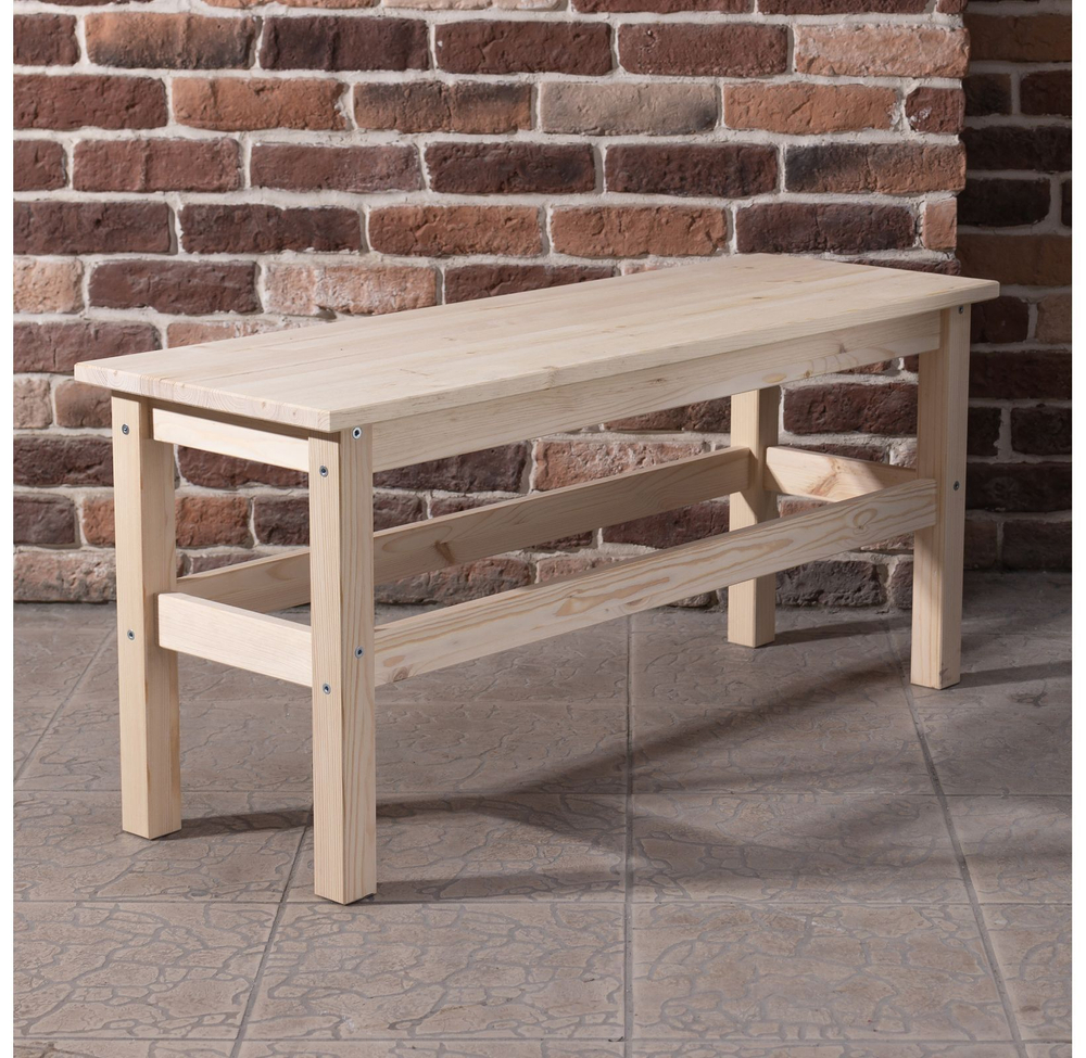 Dipriz Скамья деревянная Ральф из сосны