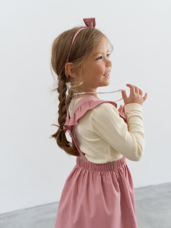 Сарафан вельветовый с крылышками 