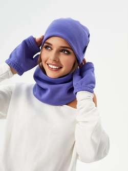 Снуд унисекс из футера с начесом