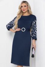 Платье Сердце океана (синнее) П11553 LT Collection