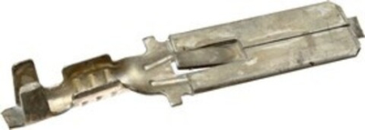 Клемма (папа) 6,3мм луженая