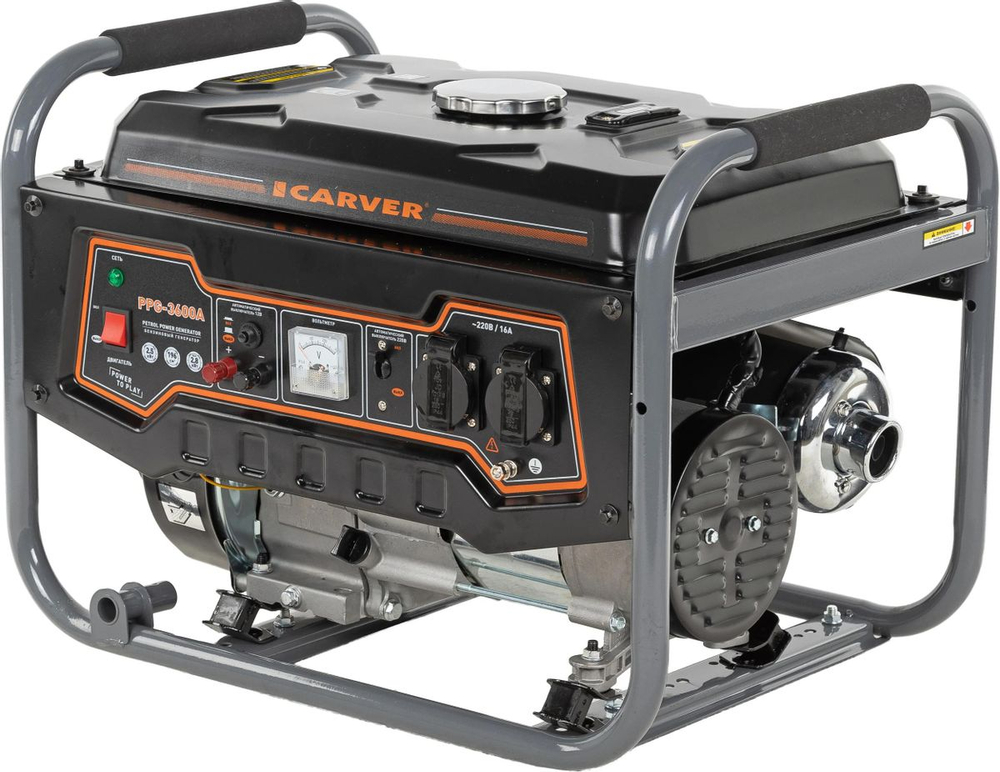Генератор Carver PPG- 3600А бензин