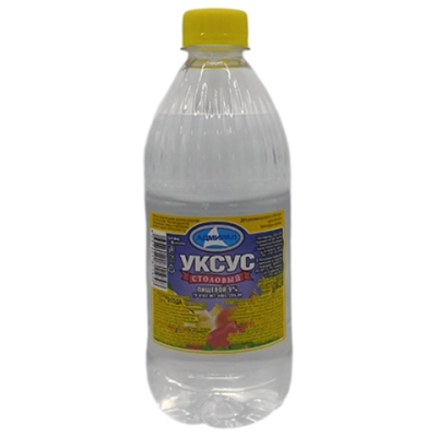 уксус столовый 0,5кг Адмирал ПЭТ (1х12)