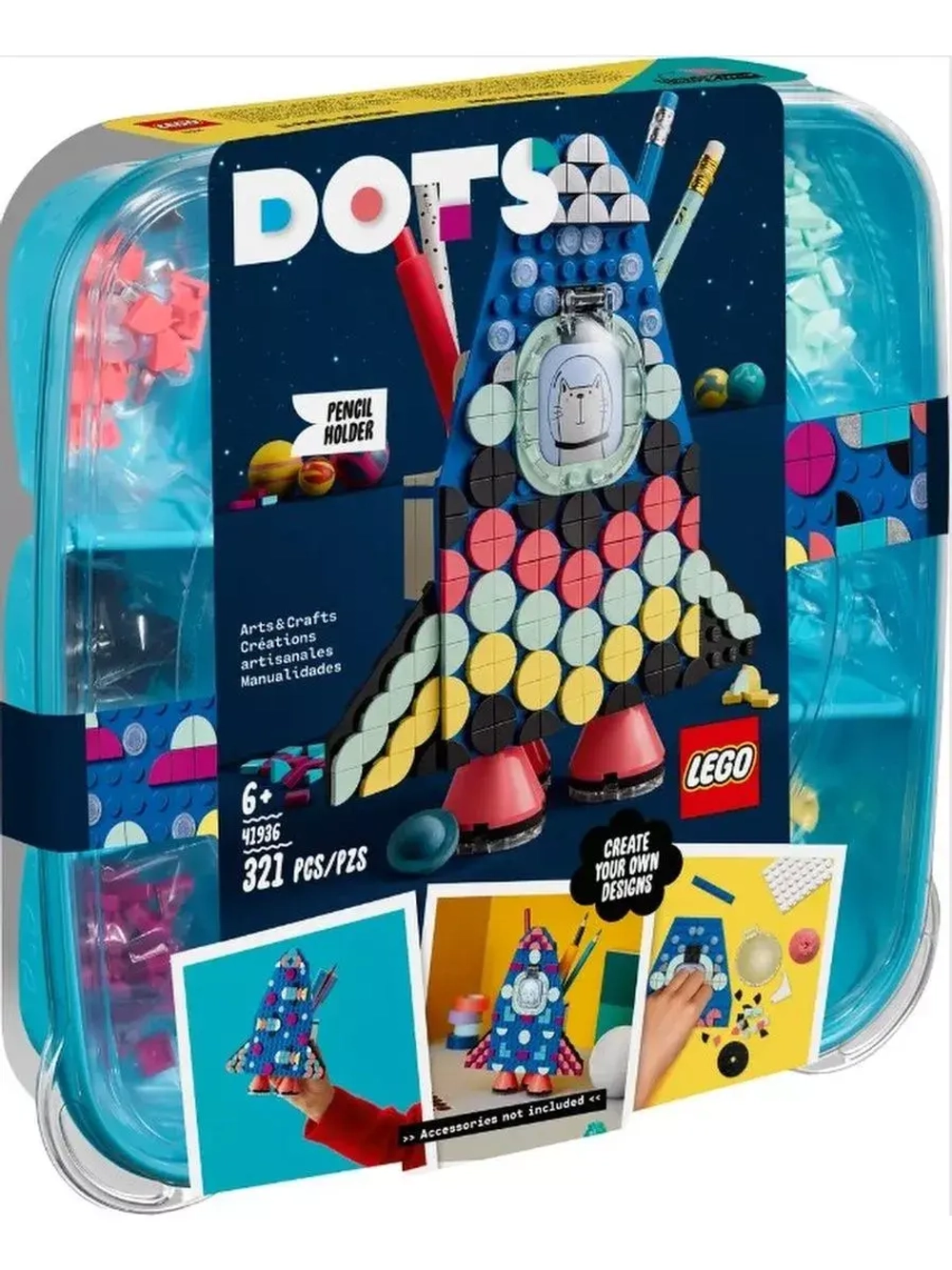 Лего Дотс 41936 Подставка для карандашей Lego Dots