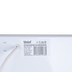 ULP-6060 36W-4000К IP40 PREMIUM WHITE Светильник светодиодный потолочный универсальный. Белый свет 4000K. 4400Лм. Корпус белый. В комплекте с и-п. ТМ Uniel.