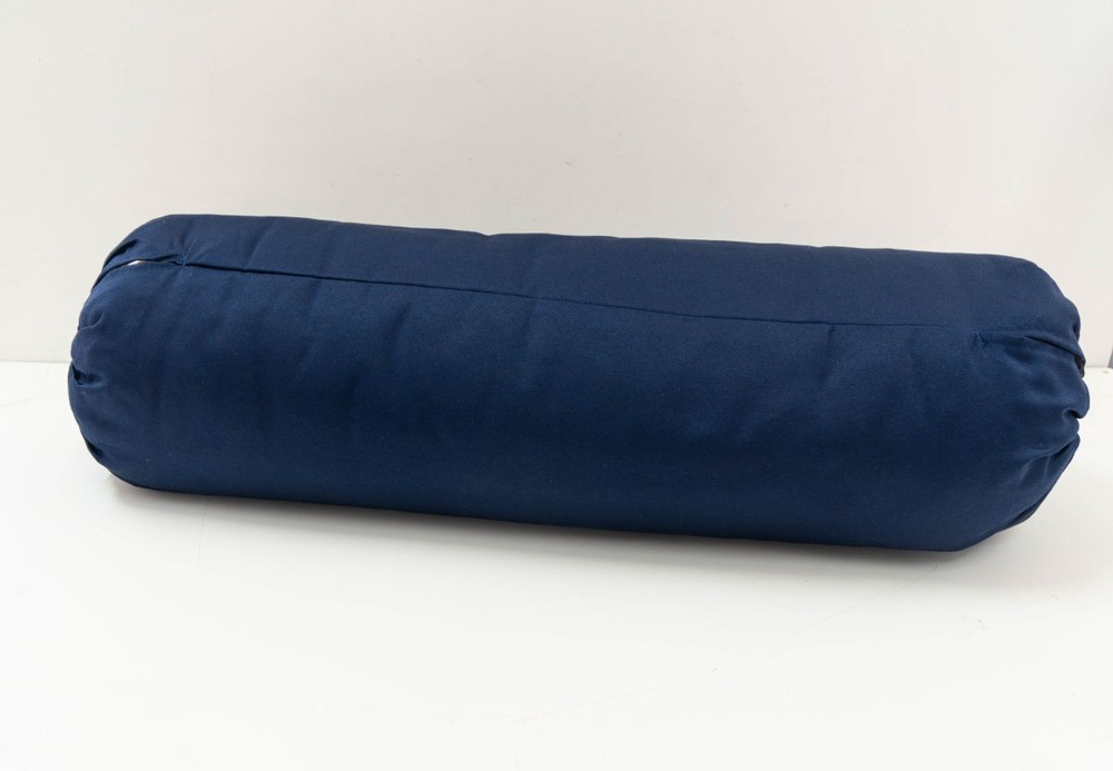 Болстер для йоги Айенгара шерстяной с хлопковым чехлом 75см Рамайога