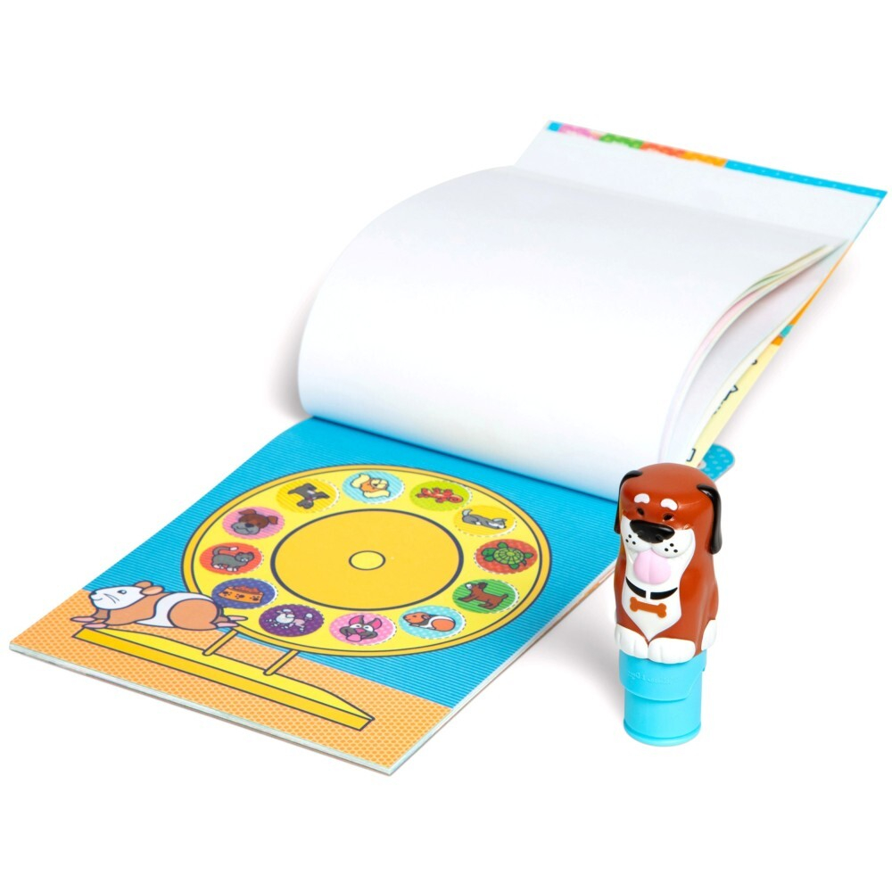 Melissa & Doug - STEMPEL WITH STICKERS Собака + буклет Sticker Wow! 20155249