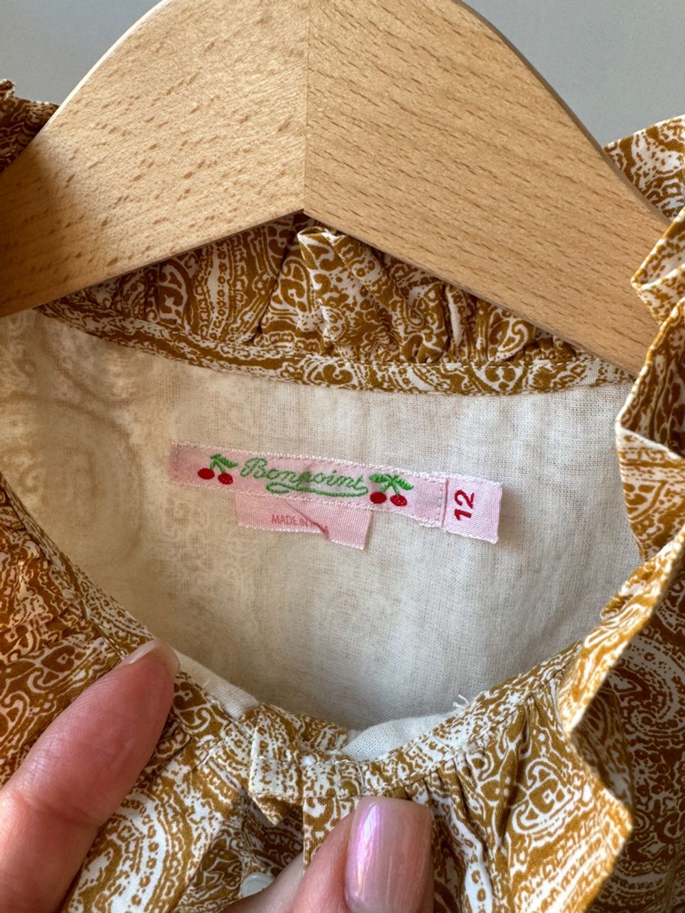 Хлопковое платье Bonpoint, 152