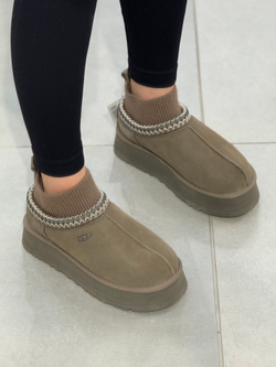 Угги из натуральной замши/ натуральная шерсть