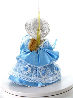 Кукла-подвеска коллекционная Потешного промысла дачница.