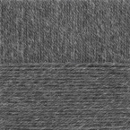 Пряжа "Носочная", 50% шерсть, 50% акрил, 100 гр, 200 м, серый меланж