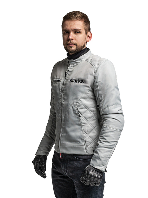 STARKS Мотокуртка urban jacket 2.0 Lining Men муж. Серый