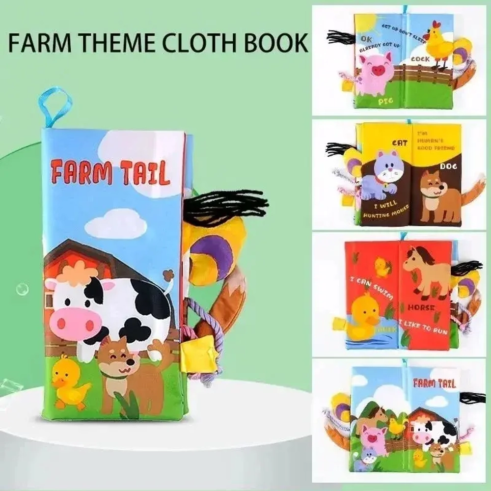Yumşaq kitab jeyvanlarla