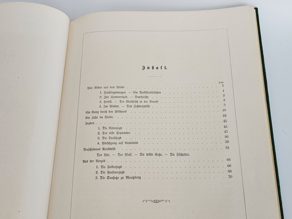 "Hubertus-Bilder. Ein Album für Jäger und Jagdfreunde gezeichnet und erzählt von Guido Hammer (Картины Хубертуса. Альбом для охотников и любителей охоты, нарисованный и озвученный Гвидо Хаммером.)". 0г.