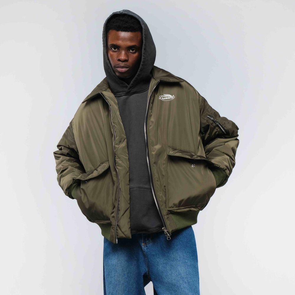 Бомбер Dissident Utopie хаки