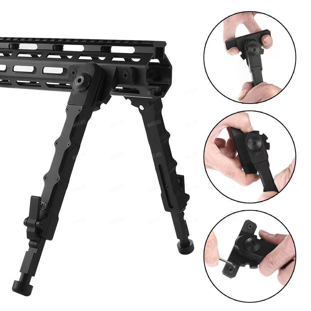 Сошки Split-type Bipod SBT-9V с раздельными креплениями на M-Lok (15...23 см)