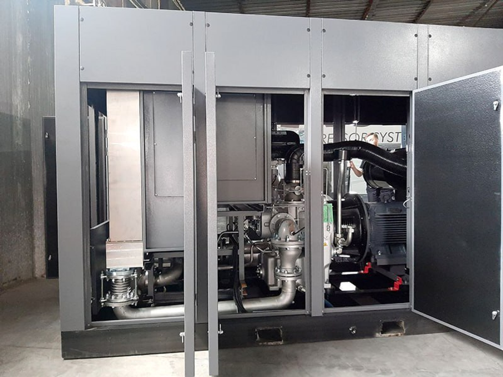 Винтовой компрессор Enger OFSA-250W PM VSD 10 бар — Фото №3 