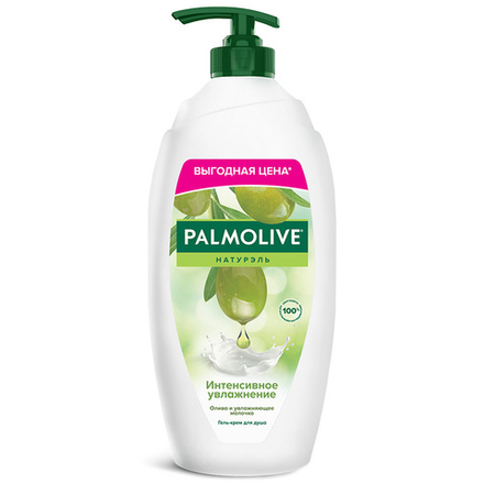 Palmolive Натурэль Гель-крем для душа Интенсивное увлажнение, олива и увлажняющее молочко, 750 мл