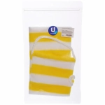 Мочалка для тела «ULTRAMARIN KIPARIS», мягкая, цвет желтый, 60*13см