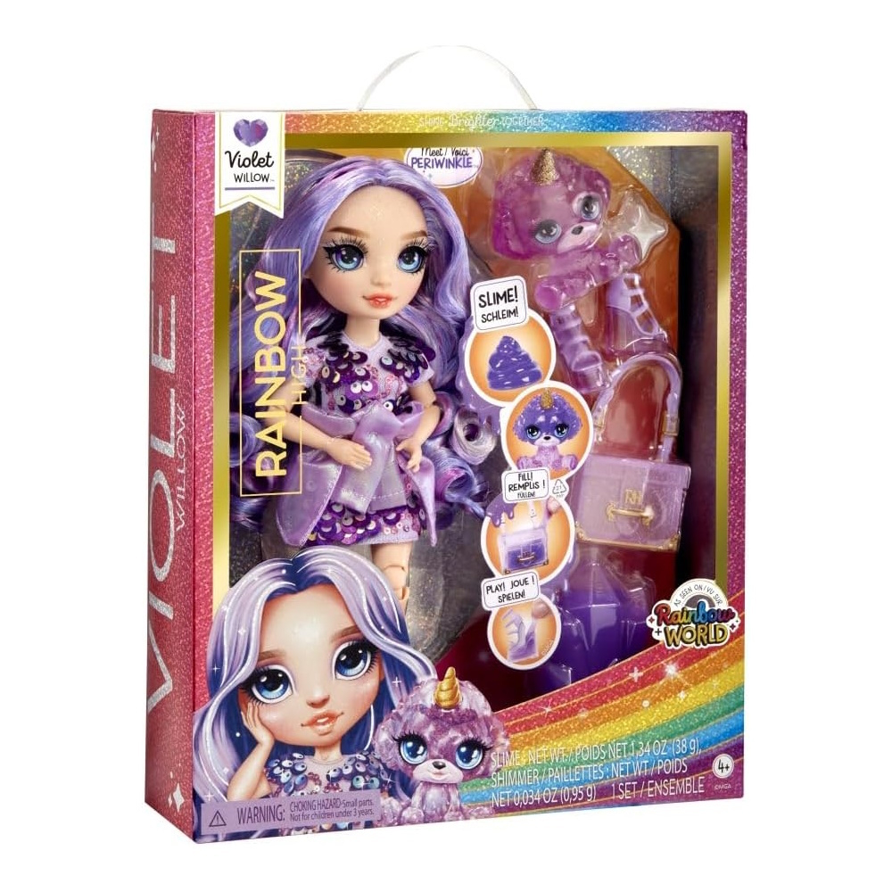 Кукла Rainbow High Classic Rainbow Fashion Violet 120223